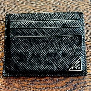 Classic Prada Card holder/ wallet